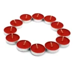 Velas Tealights Flotantes Rojas, 50 piezas, prácticas y devocionales - Image 5
