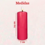Velón Rojo 1 kg, amor, pasión y ritual de atracción simbólica - Image 5