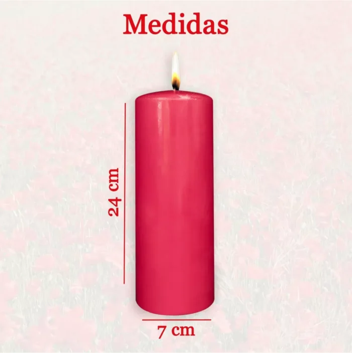 Velón Rojo 1 kg, amor, pasión y ritual de atracción simbólica - Image 5