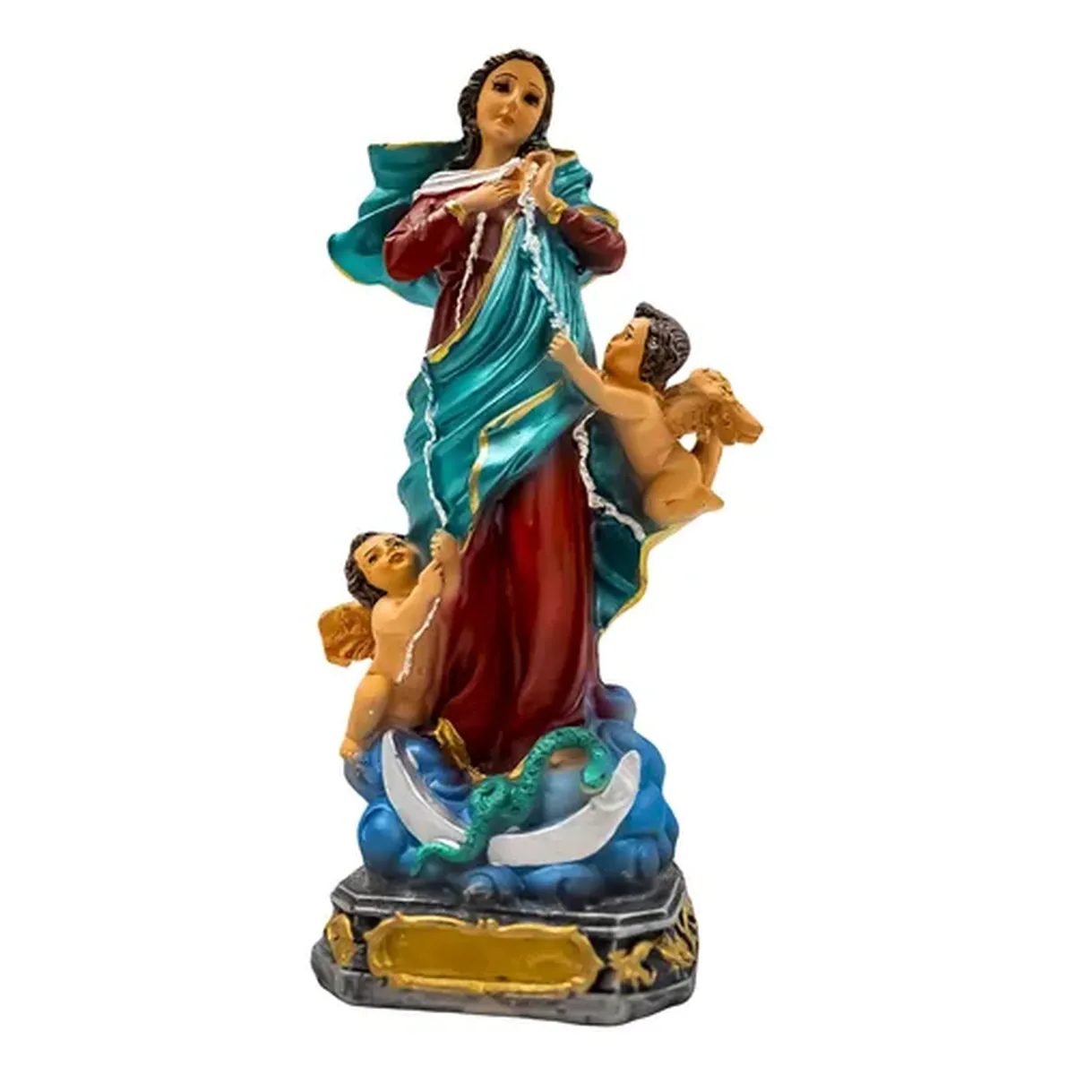 María Desatanudos | Figura Decorativa en Resina María Desatanudos | Figura Decorativa en Resina