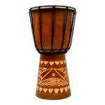 Tambor Ceremonial de Madera | Para Santería y Toque de Tambor