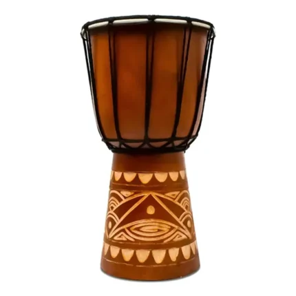 Tambor Ceremonial de Madera | Para Santería y Toque de Tambor