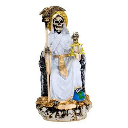 Santa Muerte Blanca Suprema | Paz y Armonía | Curada