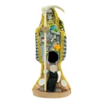 Santa Muerte Vestida con Dólar | 30 cm