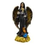 Santa Muerte Encarnada Embarazada | Alada Negra