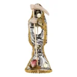 Santa Muerte Vestida Dólar | Ritualizada 15 cm