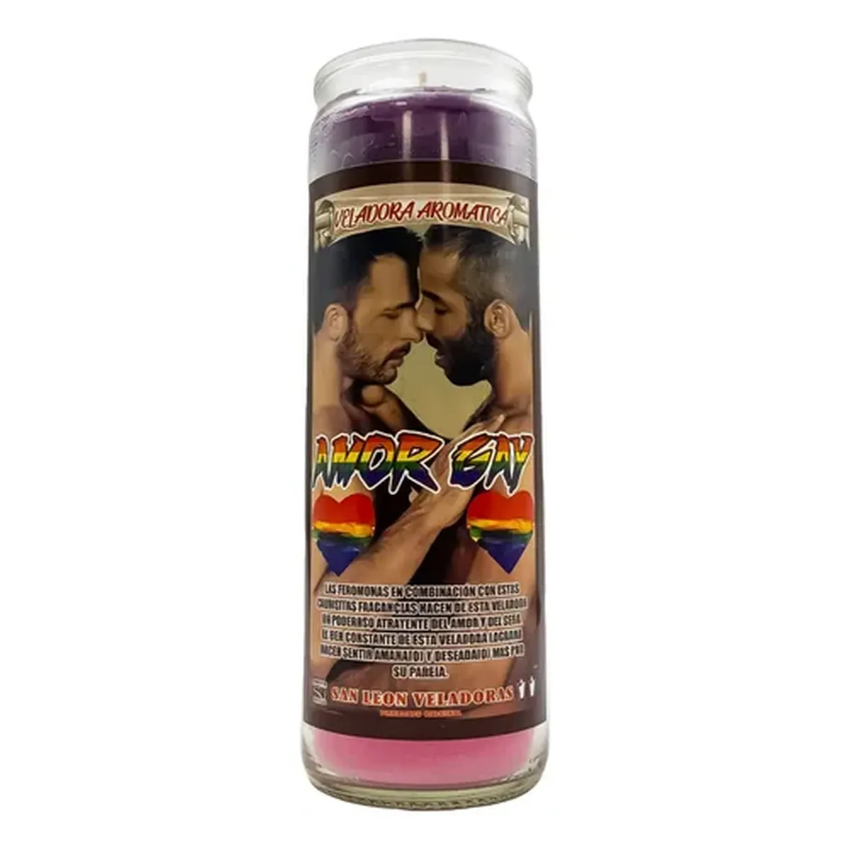 Veladora Amor Gay con Aroma | Atracción y Unión Real de Pareja Veladora Amor Gay con Aroma | Atracción y Unión Real de Pareja