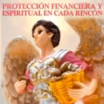 Arcángel San Barachiel | Escultura con Ojos de Vidrio - Image 3