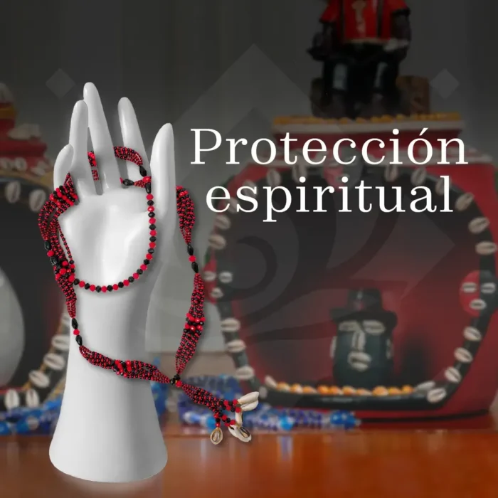 Mazo Eleguá de Cristal 6 Hilos (92 cm) | Collar Personal Santería - Image 7