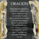 Santa Muerte Vestida Hueso 24cm | Ritualizada y Curada - Image 6