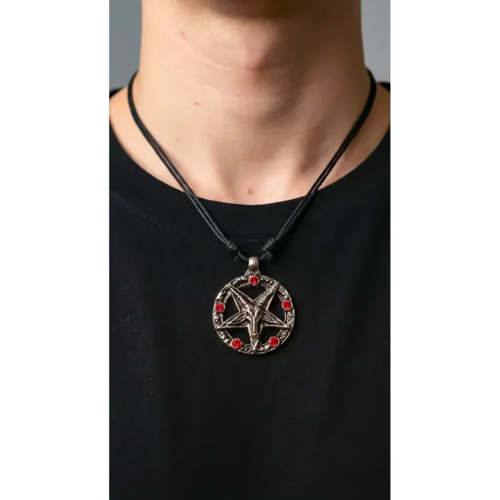 Collar Pentagrama Baphomet | Protección Energías Negativas - Image 5