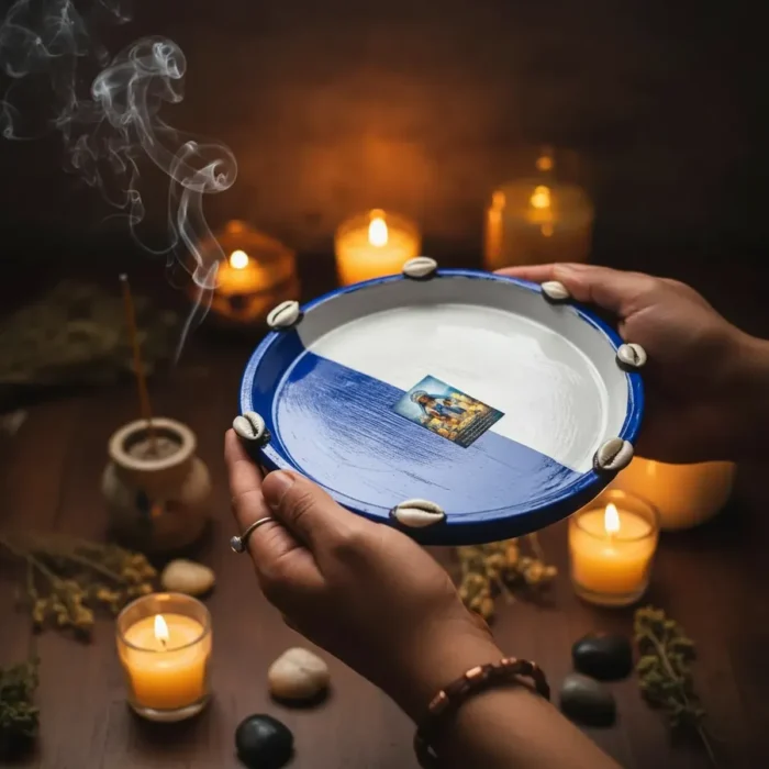 Plato para Yemayá con Caracoles | Ofrenda y Altar de Santería - Image 4