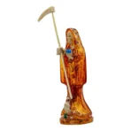 Santa Muerte Roja Transparente 15cm | Sanación y Salud - Image 2