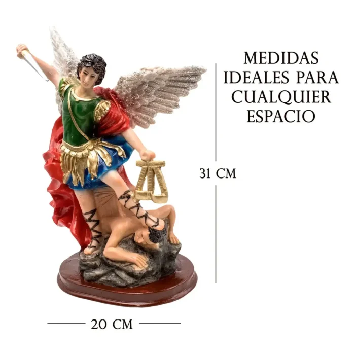 Figura Arcángel Miguel | Guerrero Celestial y de Fe 31 cm - Image 2