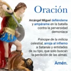Arcángel San Miguel | Figura con Ojo de Vidrio 14 cm - Image 4
