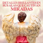 Arcángel San Barachiel | Escultura con Ojos de Vidrio - Image 4