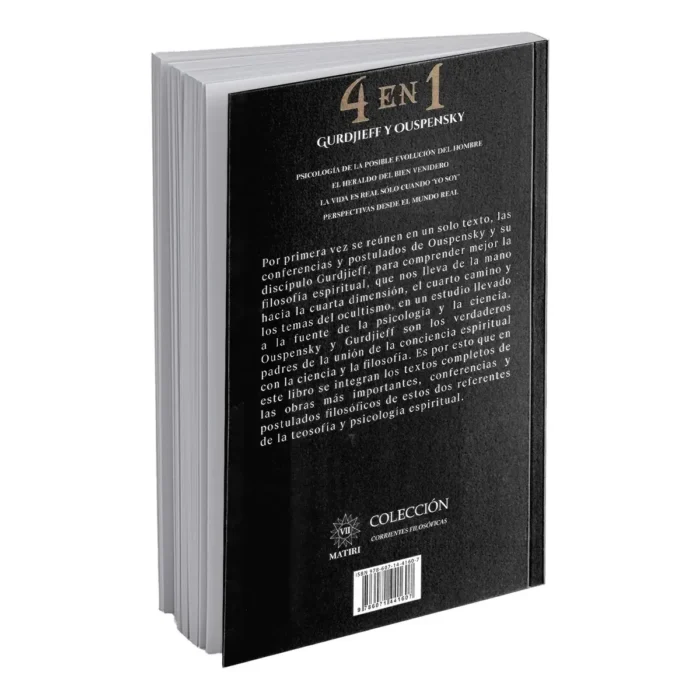 4 en 1 | Gurdjieff y Ouspensky: El Cuarto Camino | Editorial EMU - Image 2