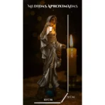 Santa Muerte Encarnada Plateada | Dinero y Éxito en Negocios - Image 2