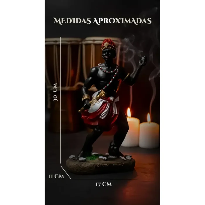 Figura de Changó Orisha | Protección y Vigilancia del Hogar - Image 2