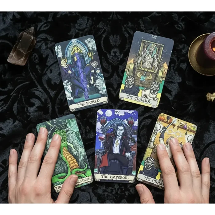 Terror Tarot | Arcanos Mayores | Tamaño Pocket - Image 4