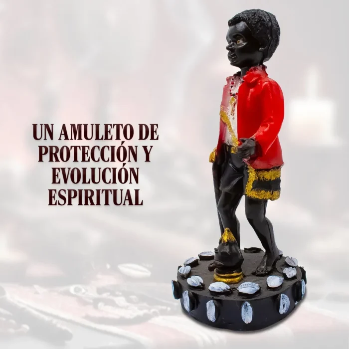 Niño Eleguá con Sombrero de Paja | Abre Caminos y Protección - Image 6