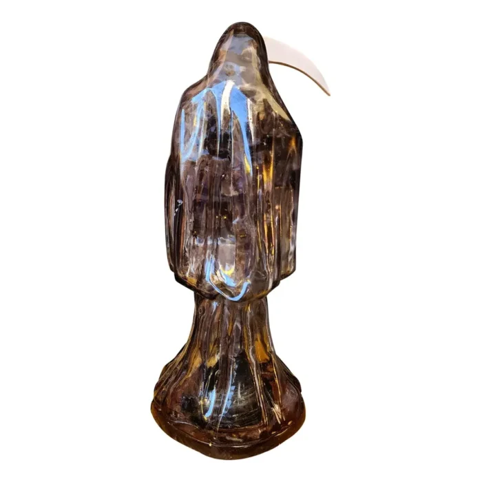 Santa Muerte Negra Transparente 30cm | Protección y Limpieza - Image 4