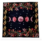 Mantel de Tarot Negro | Fases de la Luna Rosa | Editorial EMU - Image 4