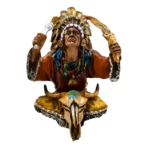 Figura de Nativo | Decoración Ancestral y Tradición 31 cm