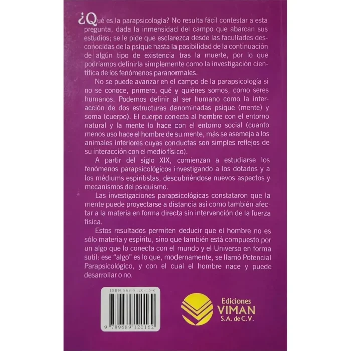 Parapsicología: El Otro Conocimiento | Fenómenos Psi y Misterios | Ediciones VIMAN - Image 10