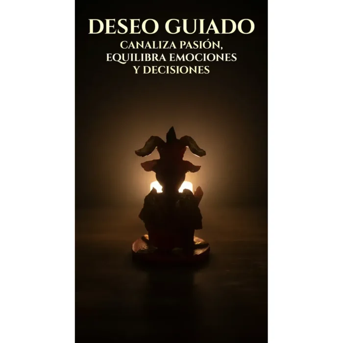 Figura Baphomet Roja | Magia, Ritual y Poder Interior 14 cm - Image 3