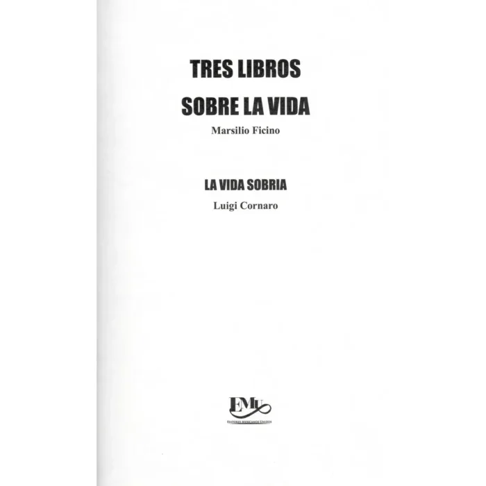 Tres Libros sobre la Vida | Antología de Enigmas de la Humanidad | Editorial EMU - Image 2