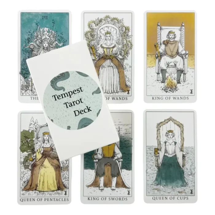 Tempest Tarot Deck | Baraja del Mar | Tamaño Pocket - Image 6