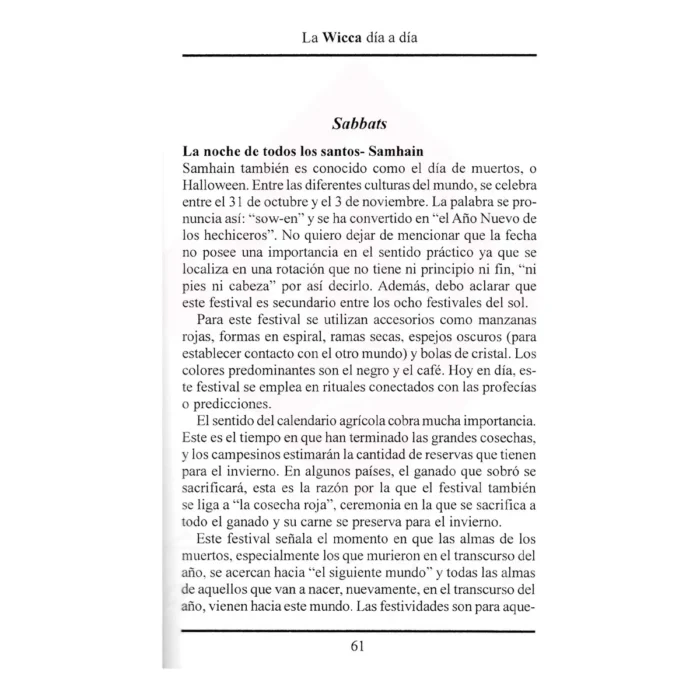 La Wicca día a día | Sabiduría Sagrada y Tradición Natural | Editorial Tomo - Image 6