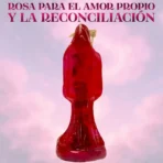 Santa Muerte Rosa Transparente 15 cm | Amor y Sanación | Curada - Image 4