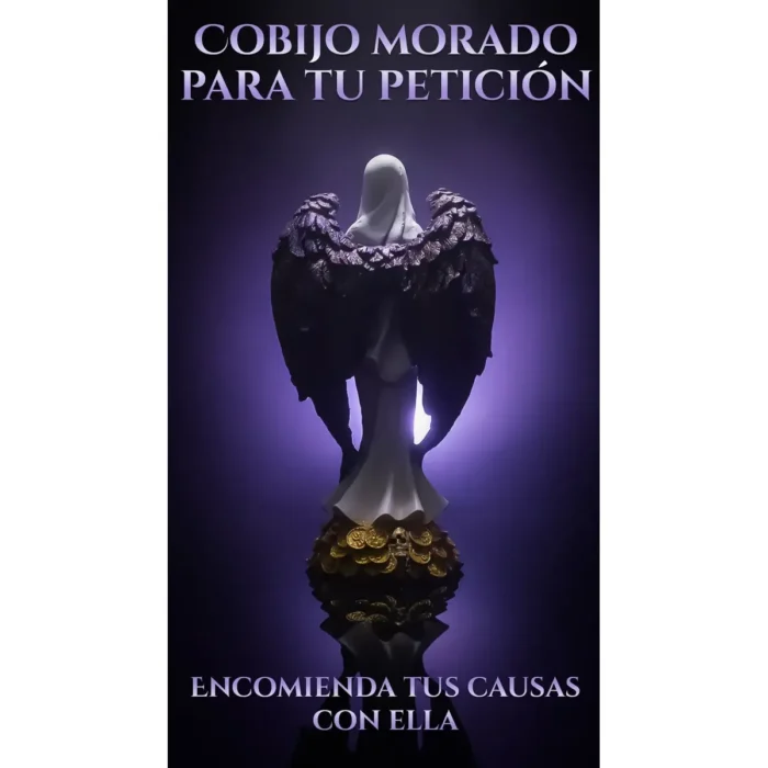 Santa Muerte Encarnada Embarazada | Alas Moradas - Image 5