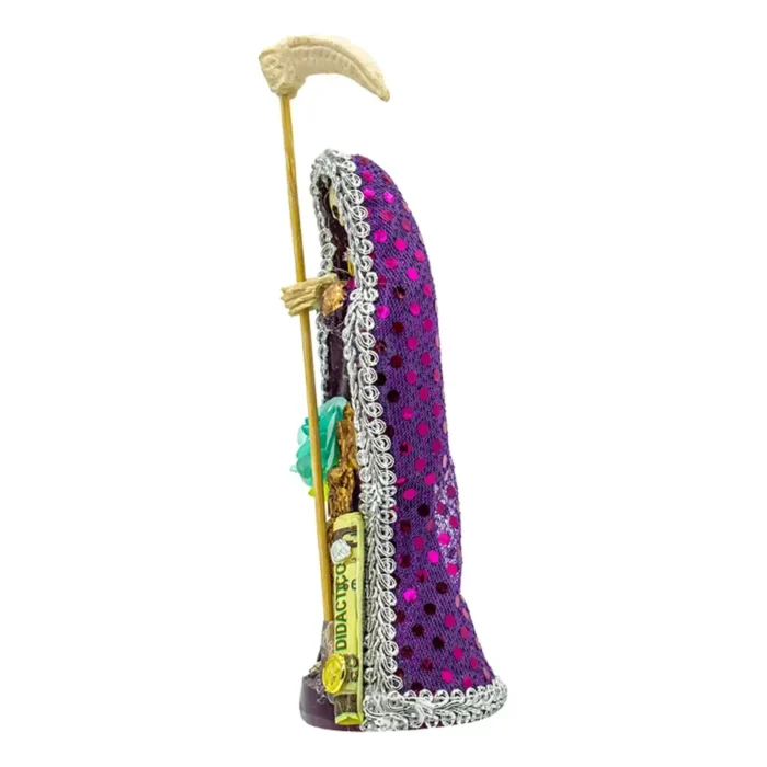 Santa Muerte Morada 15cm | Protección y Transmutación - Image 3