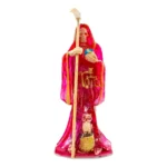 Santa Muerte Rosa Transparente 30 cm | Amor y Sanación | Curada