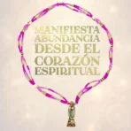 Mazo Santa Muerte Rosa Transparente | Protección y Amor - Image 5