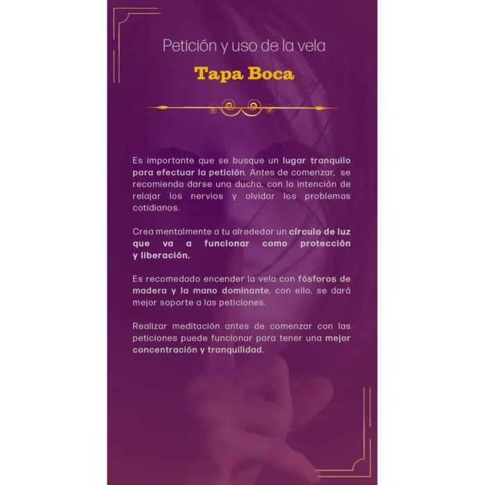 Veladora de Gel Tapa Boca | Protección Anti Chismes y Envidias - Image 7