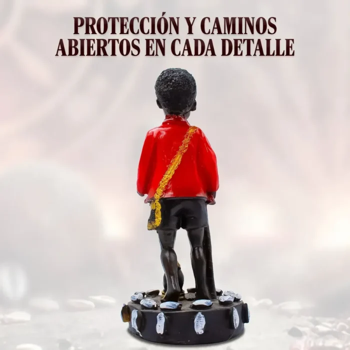 Niño Eleguá con Sombrero de Paja | Abre Caminos y Protección - Image 4