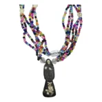 Rosario Santa Muerte Negra | Ritualizado y Protección 47 cm - Image 3