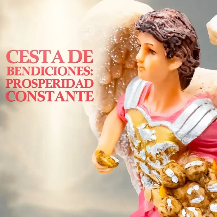 Arcángel San Barachiel | Escultura con Ojos de Vidrio - Image 5
