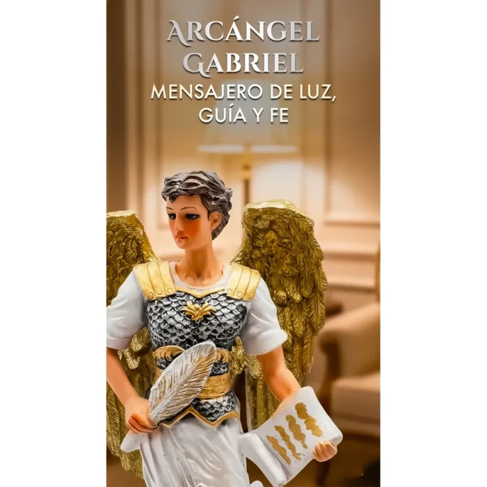 Arcángel San Gabriel | Figura con Ojo de Vidrio - Image 2