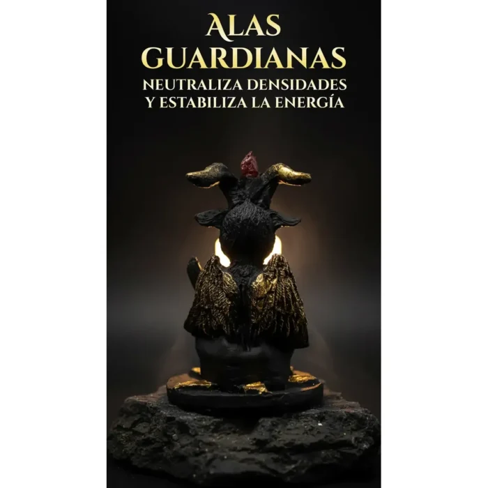 Figura Baphomet Negro | Protección, Magia y Sabiduría 14 cm - Image 3
