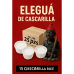 Cascarilla de Santería | Huevo y Agua Bendita 25 pcs - Image 2