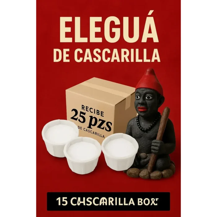 Cascarilla de Santería | Huevo y Agua Bendita 25 pcs - Image 2