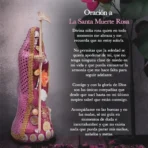 Santa Muerte Rosa Vestida 24 cm | Amor, Amarres y Armonía - Image 6