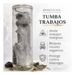 Veladora de Gel Tumba Trabajo | Corta Brujerías y Abre Caminos - Image 3