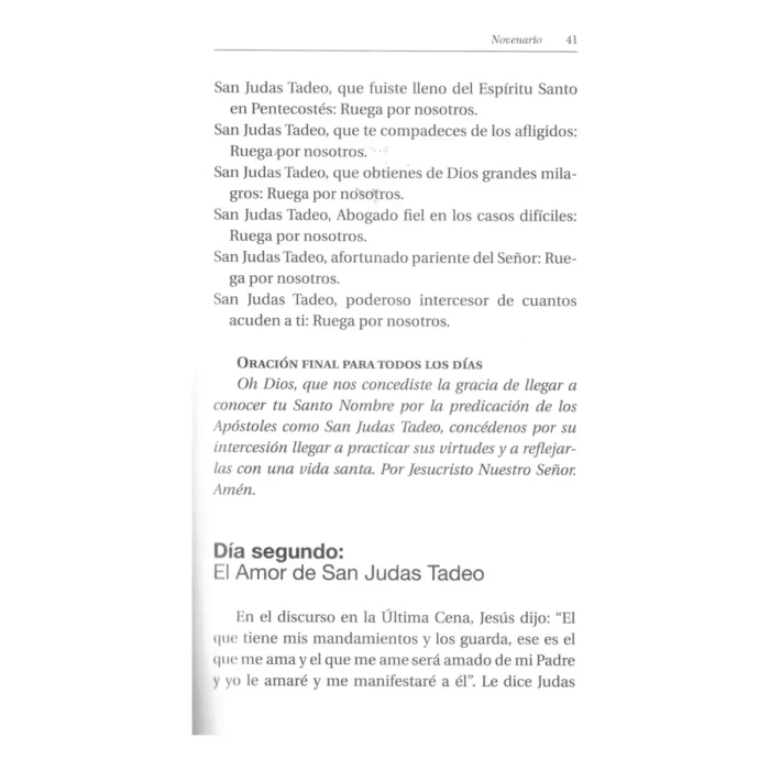 San Judas Tadeo: Novenario y Devocionario | Oraciones Sagradas | RTM Ediciones - Image 5