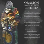 Santa Muerte Azteca Jaguar | Protección Guerrera | Curada - Image 4